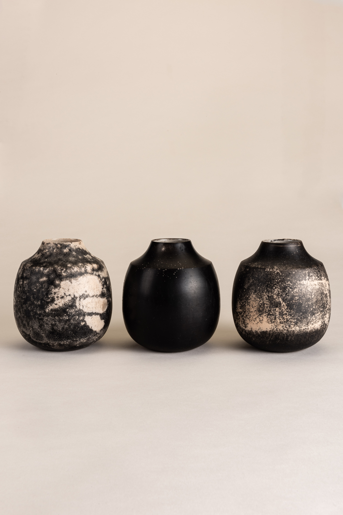 raku vase – buttercup