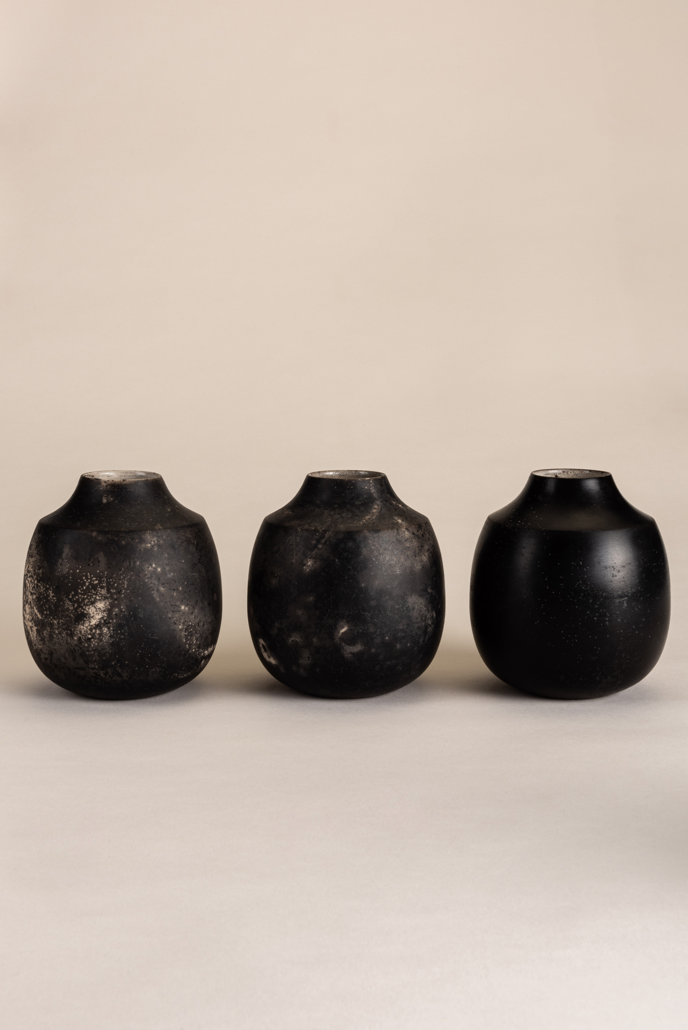 raku vase – buttercup