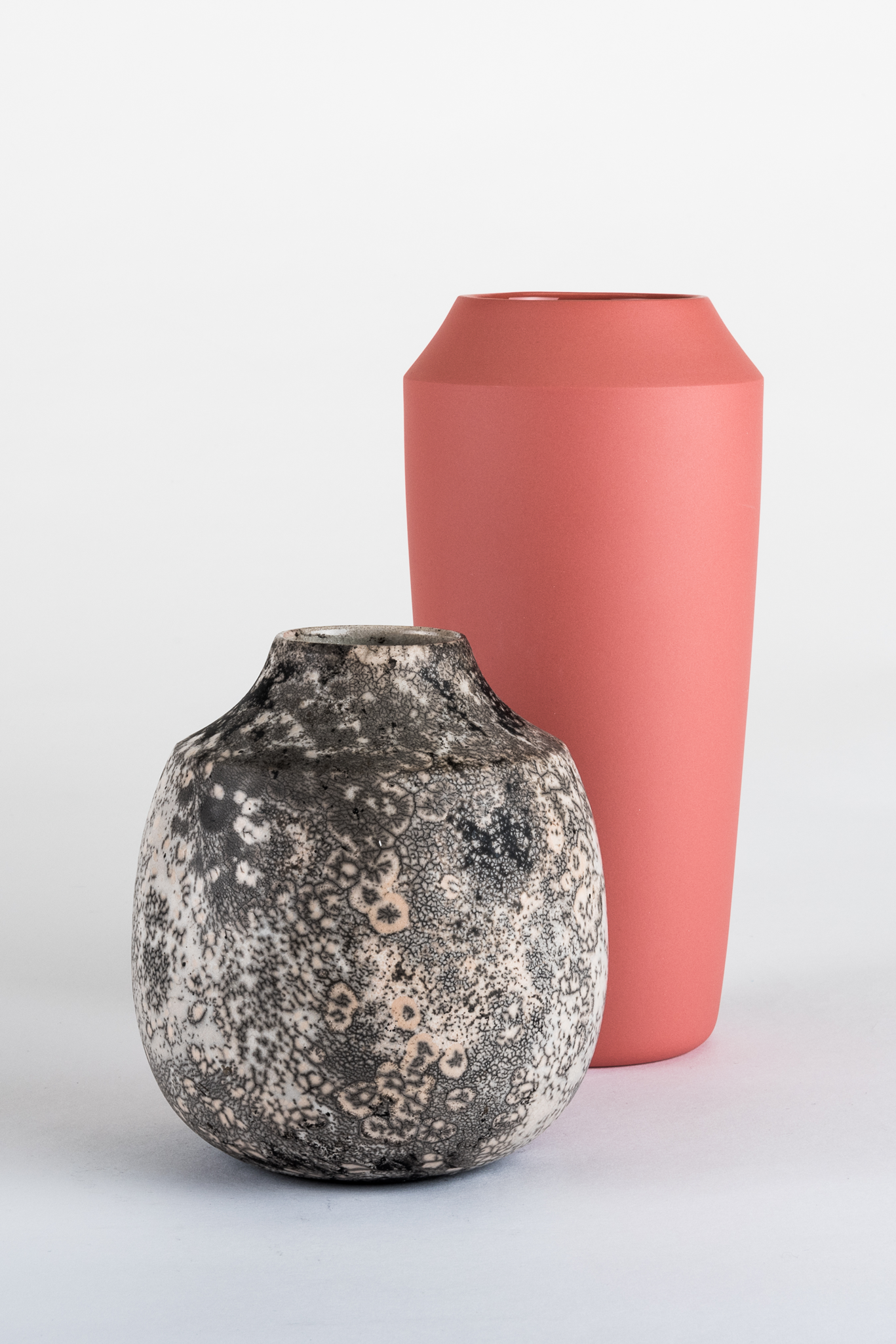 raku vase – buttercup