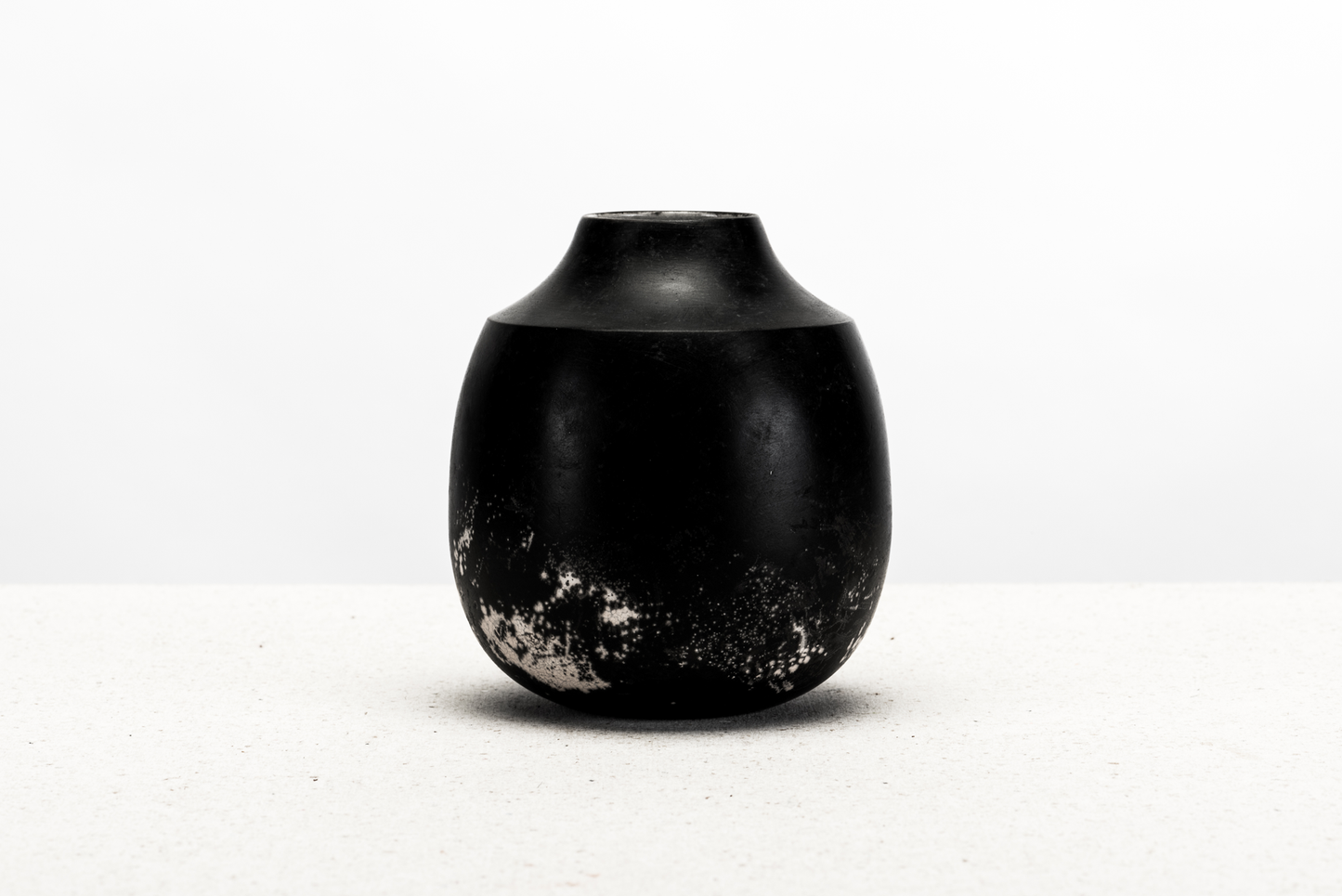 raku vase – buttercup